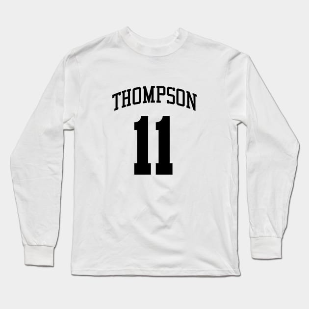 Klay Thompson Number 11 Long Sleeve T-Shirt by Cabello's